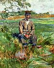 A Laborer at Celeyran by Henri de Toulouse-Lautrec